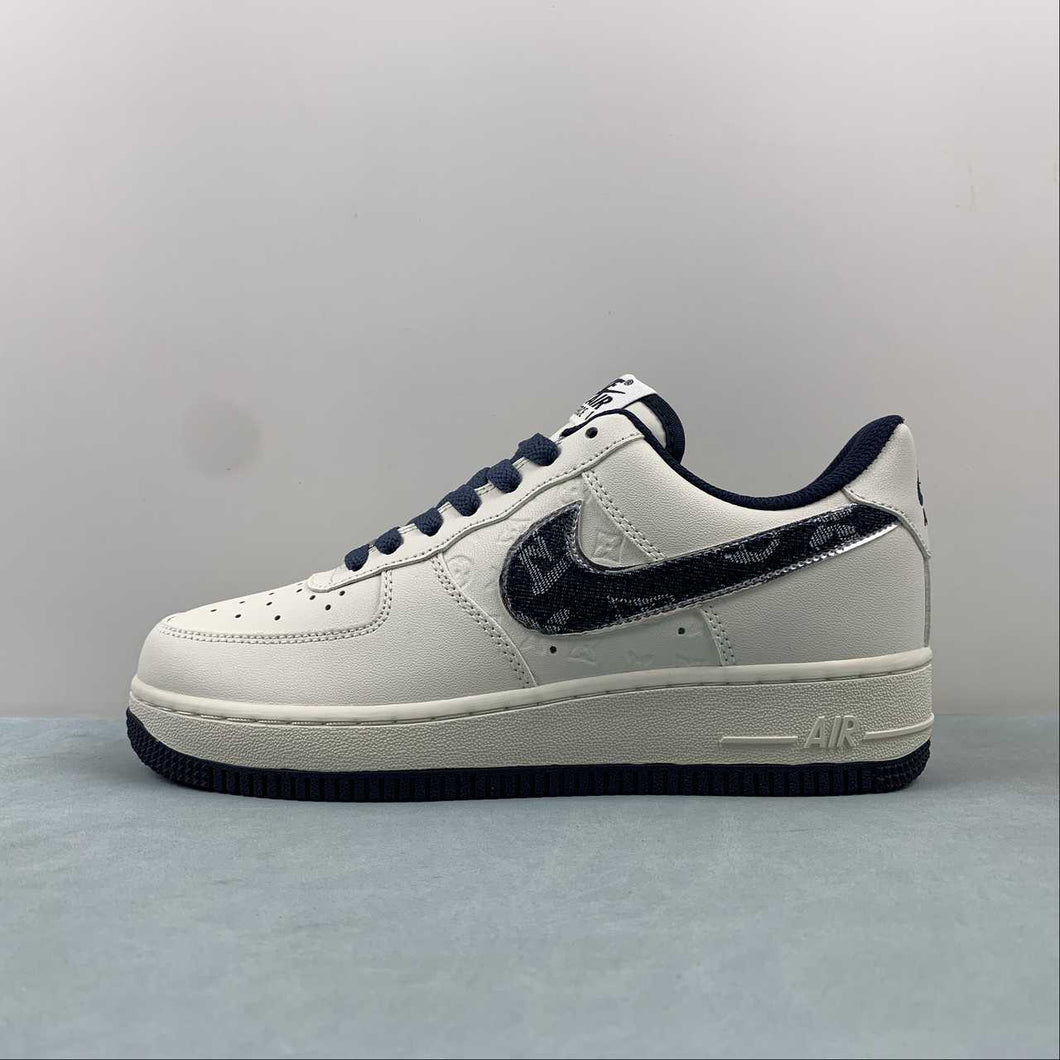 Air Force 1 07 Low LV White Denim Blue LV0506-011