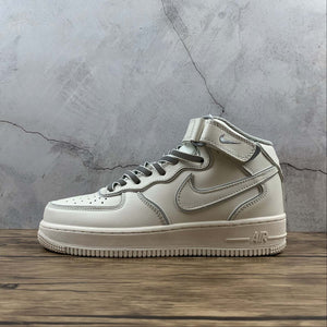 Air Force 1 07 Mid Daredevil Beige Gray White AQ1218-118