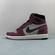 Cargar imagen en el visor de la galería, Air Jordan 1 High Element Gore-Tex Berry Gray Black DB2889-500
