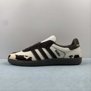 Adidas Samba OG Notitle Cow Print Brown Cream Dark Gum ID6024