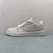 Cargar imagen en el visor de la galería, Off-White x Travis Scott x LV x Air Jordan 1 Low White MS0232
