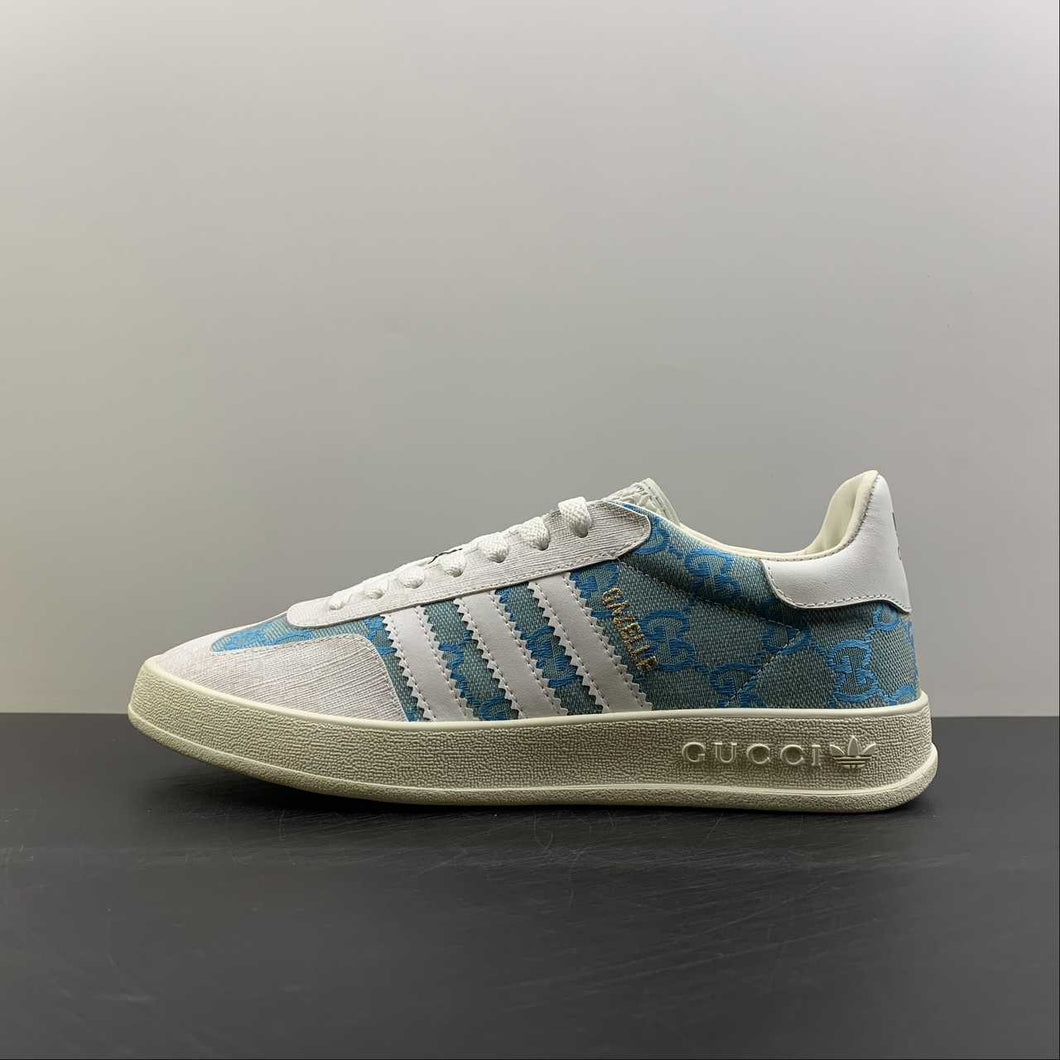 Adidas x Gucci Gazelle Light Blue