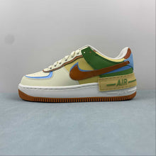 Cargar imagen en el visor de la galería, Air Force 1 Shadow Coconuts Milk Monarch Multi Color DZ1847-103
