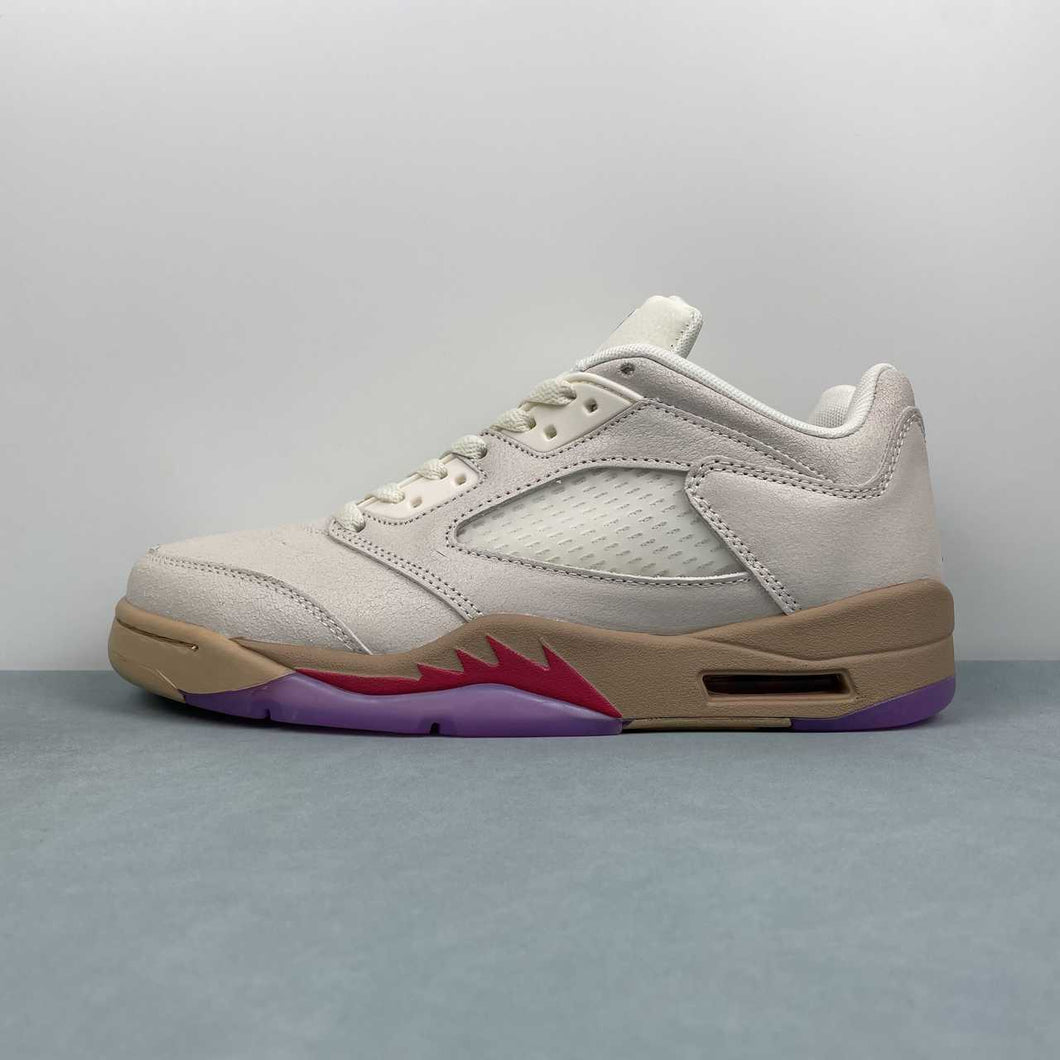 Air Jordan 5 Retro Low Peanut Butter & Jelly White Red HJ5994-106