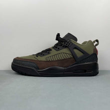Cargar imagen en el visor de la galería, Air Jordan Spizike Low Medium Olive University Red Black Baroque Brown IH1782-200
