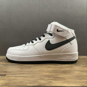 Air Force 1 07 Mid LV8 White Black 366731-808