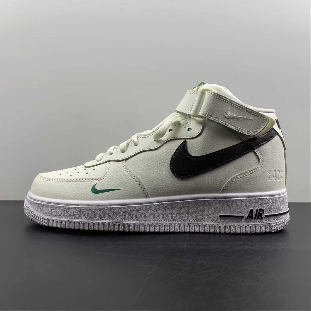 Air Force 1 07 Mid 40th Anniversary Sail Malachite White Brown Basalt DR9513-100