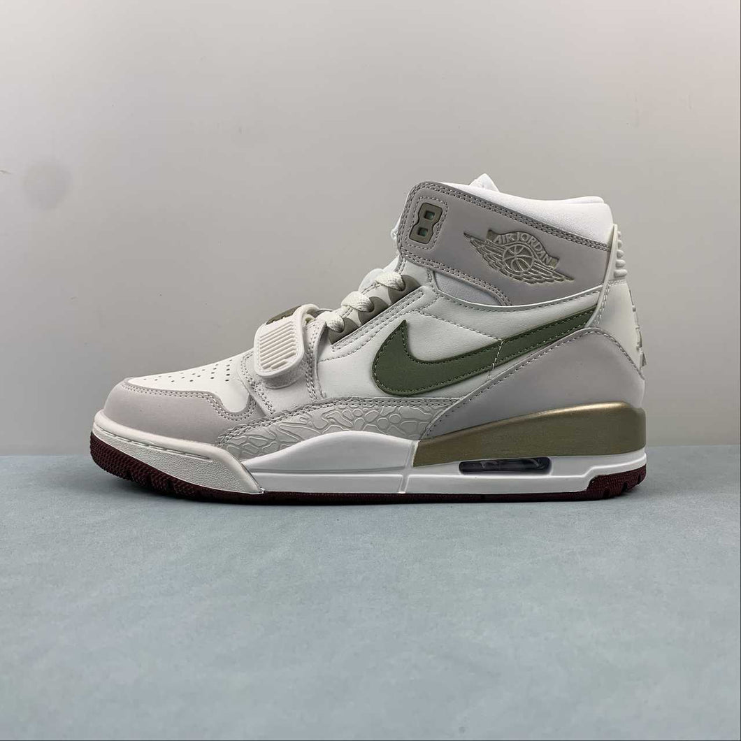 Air Jordan Legacy 312 High Light Khaki Green Dark Red HF0745-131