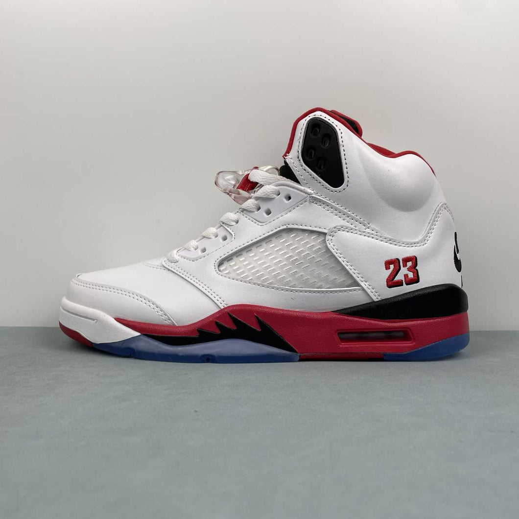Air Jordan 5 Retro Fire Red Black Tongue HQ7978-101