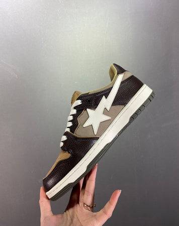 BAPE Sk8 STA Brown Gray