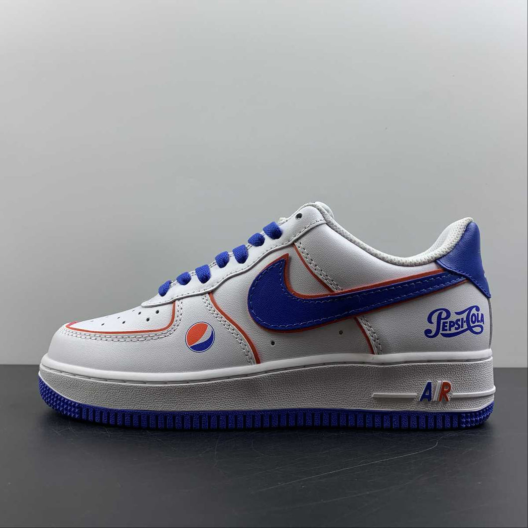 Air Force 1 07 Low Pepsi White Dark Blue Red BS8856-113