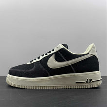 Cargar imagen en el visor de la galería, Air Force 1 07 Low Denim Black Beige White DG2296-001
