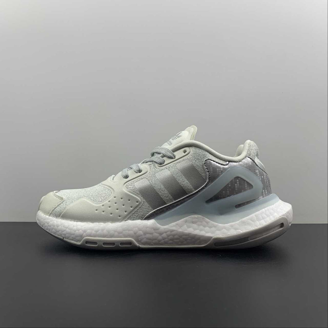 Adidas Nite Jogger Boost Cloud White Metallic Silver FX6171