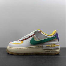 Cargar imagen en el visor de la galería, Air Force 1 Shadow White Green Red Yellow Multicolor CI0919-118
