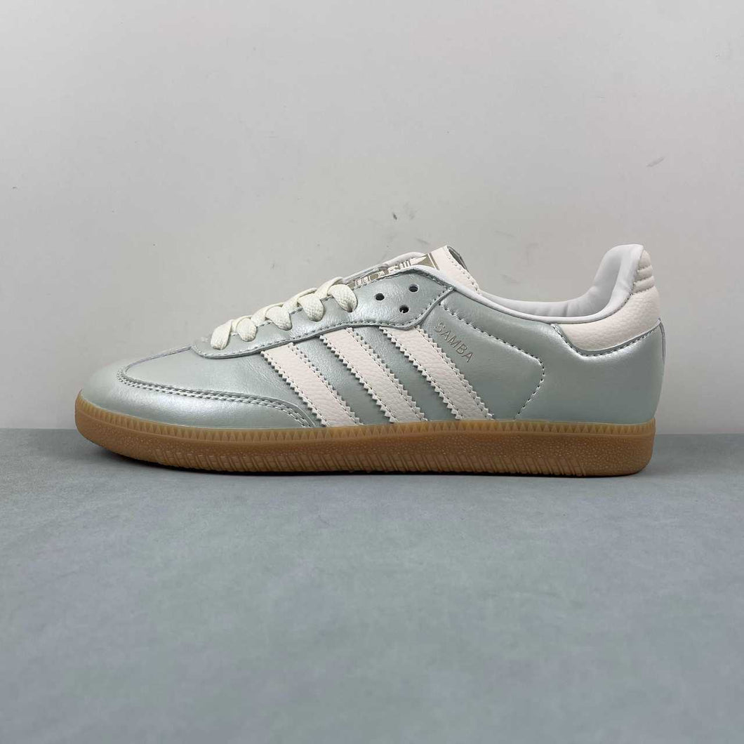 Adidas Samba OG Linen Green Cyber Metallic IG1965