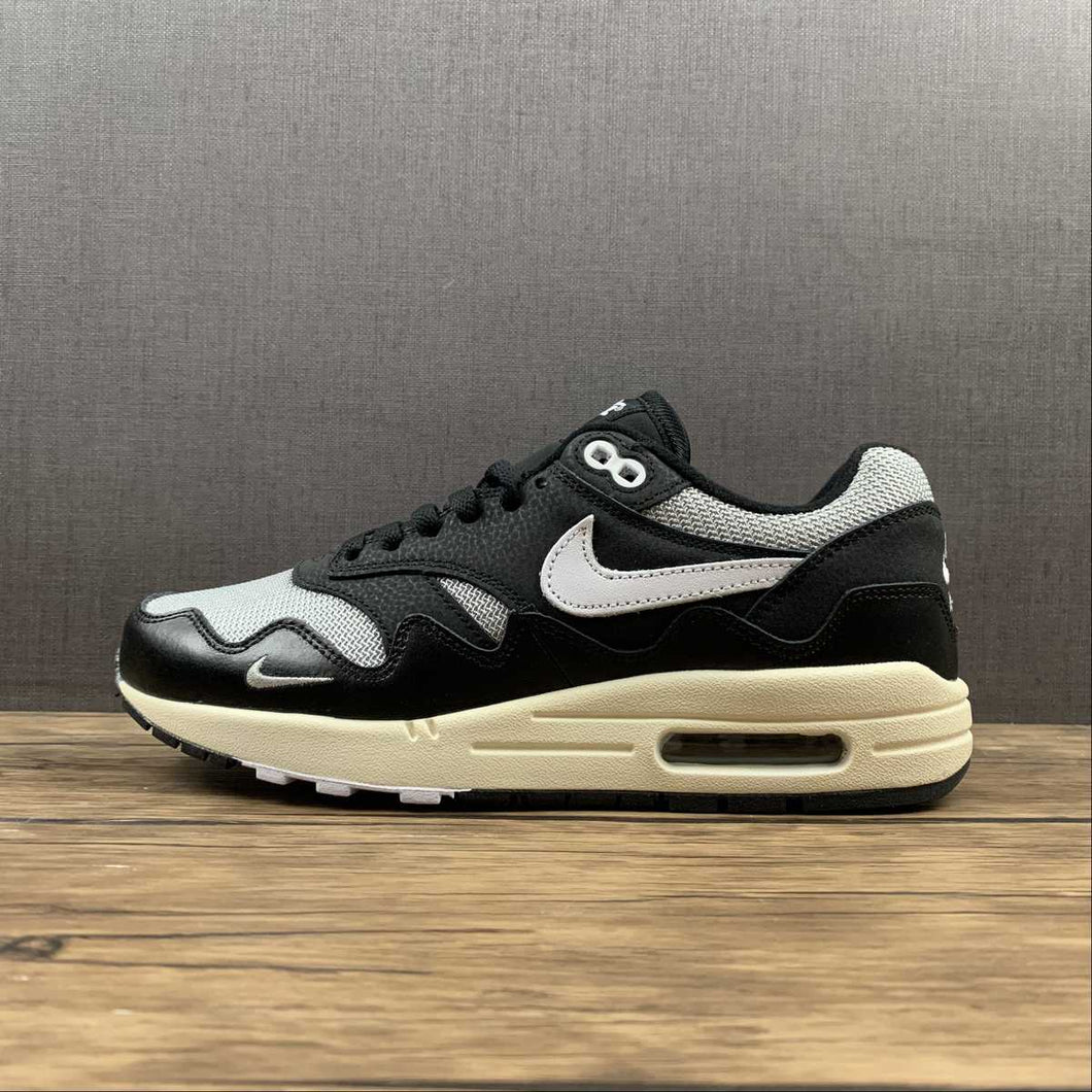 Patta x Air Max 1 Metallic Silver White Black Coconut Milk DQ0299-001