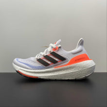 Cargar imagen en el visor de la galería, Adidas Ultraboost Light Cloud White Core Black Solar Red HQ6351
