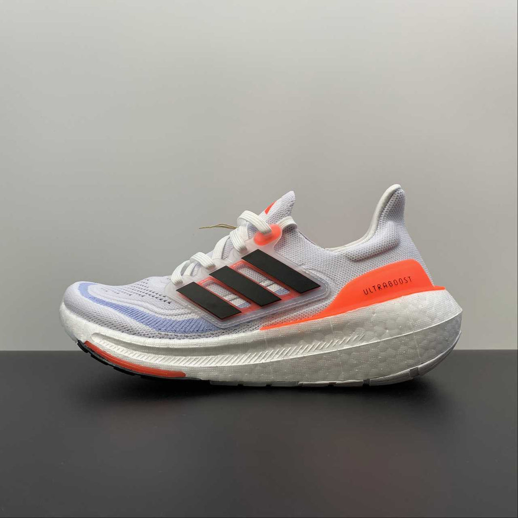 Adidas Ultraboost Light Cloud White Core Black Solar Red HQ6351