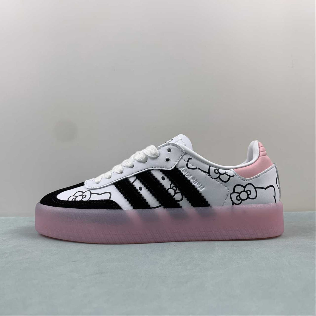 Adidas Samba Kith Clarks 8th Street Cloud White Pink Core Black ID7295