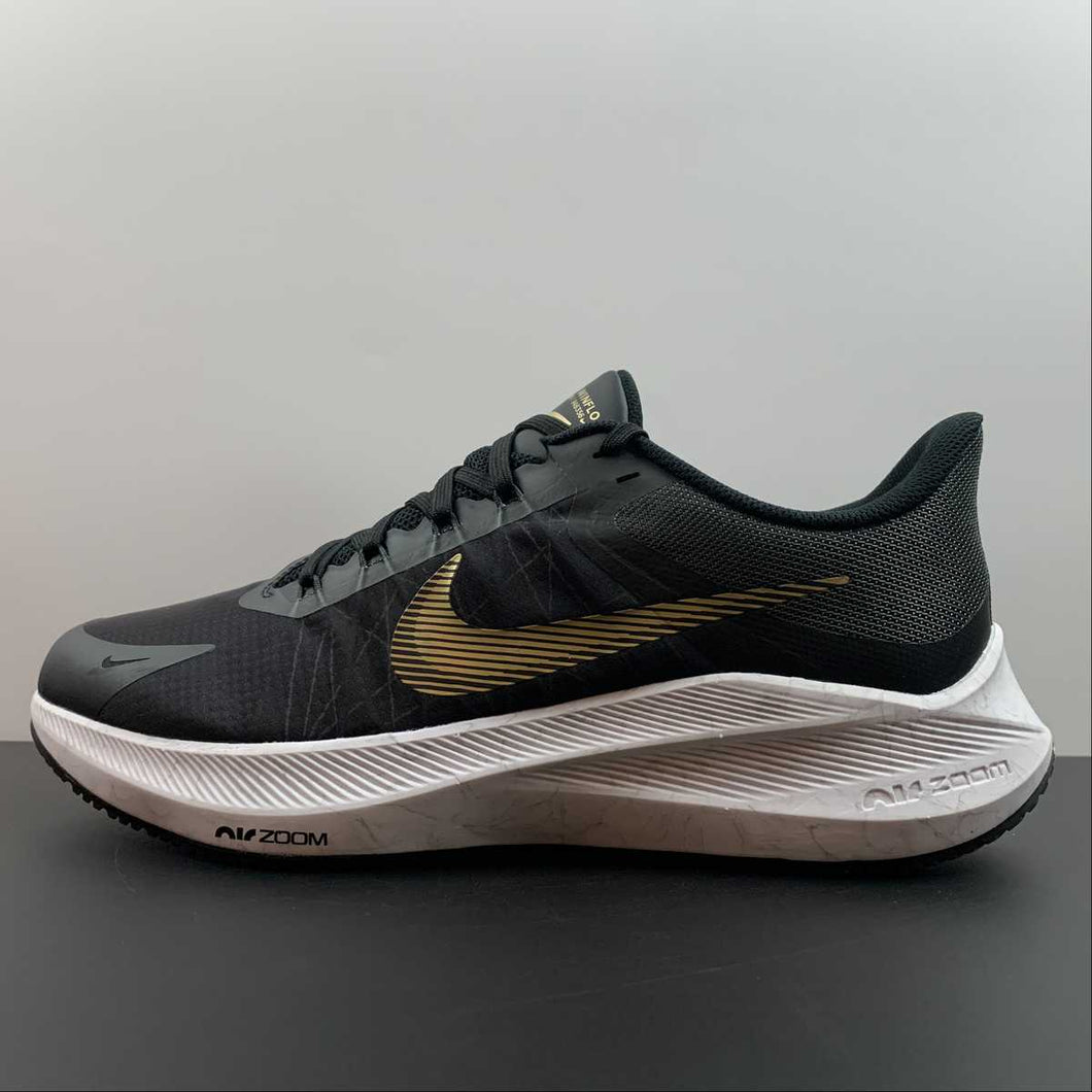 Air Winflo 8 Black Metallic Gold CW3419-009