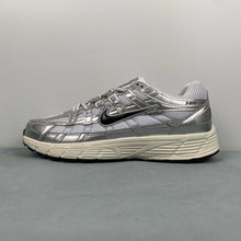 Cargar imagen en el visor de la galería, Nike P-6000 White Metallic Silver Flat Silver Black CD6404-105
