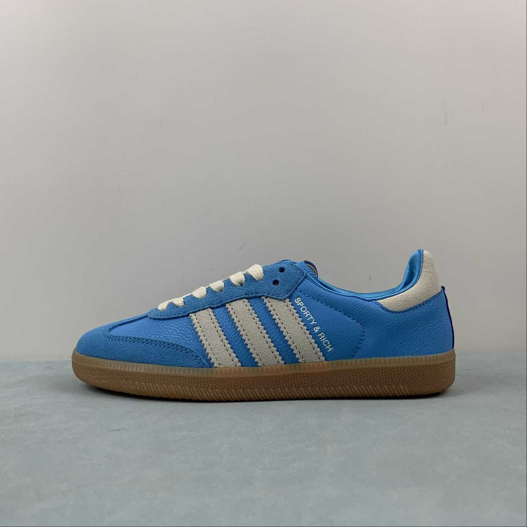 Adidas SAMBA OG Sporty and Rich Blue Grey IE6975