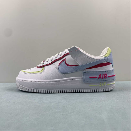 Nike Air Force 1 GS Cherry White-University Blue-Track Red