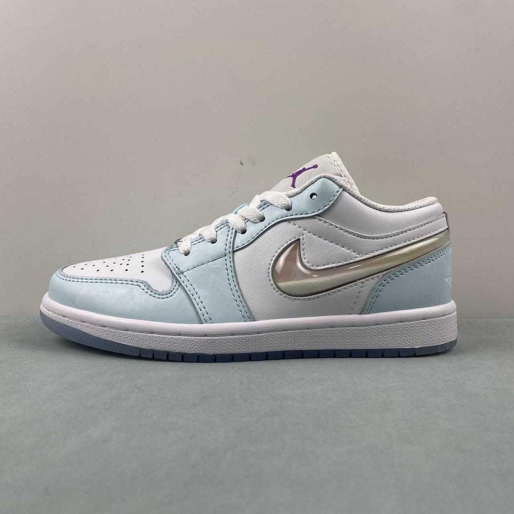 Air Jordan 1 Low SE GS Aquarius Blue Glacier Blue Hyper Violet FN7366-400