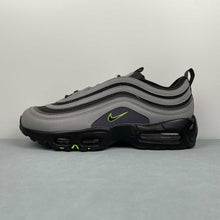 Cargar imagen en el visor de la galería, Air Max 95-97 University of Oregon Lightning Metallic Silver Black Black IM2174-001
