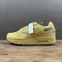Cargar imagen en el visor de la galería, Travis Scott x Air Max 1 Wheat Cactus Jack Saturn Gold DO9392-700
