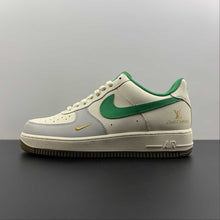 Cargar imagen en el visor de la galería, LV x Air Force 1 07 Low Cream White Green Gold BS8856-116
