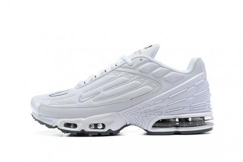 Air Max Plus 3 White Light Grey Black CJ9684-100