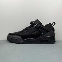 Cargar imagen en el visor de la galería, Air Jordan Spizike Low Black Anthracite Black FQ1759-001

