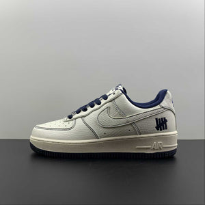 Undefeated x Air Force 1 Low Beige Dark Blue UN1315-800