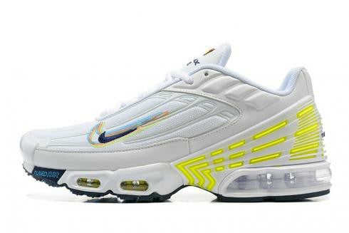 Air Max Plus 3 White Blackened Blue-Volt DV6823-100