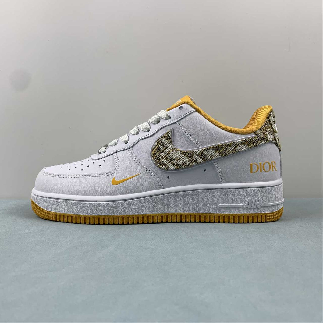 Air Force 1 07 Low DIOR White Yellow DR6239-838