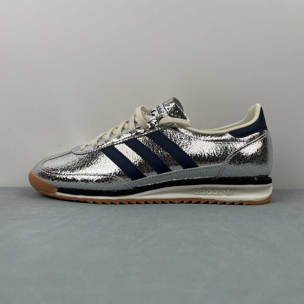 Adidas SL 72 OG Silver Metallic Collegiate Navy Off White JH8654