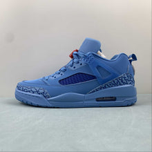 Cargar imagen en el visor de la galería, Air Jordan Spizike Low Houston Oilers Football Blue University Red FQ1759-400
