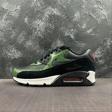 Cargar imagen en el visor de la galería, Air Max 90 Green Python Black Cyber Fir CD0916-001
