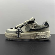Cargar imagen en el visor de la galería, Chrome Hearts x Air Force 1 FONTANKA Dark Gray Black CW6688-803
