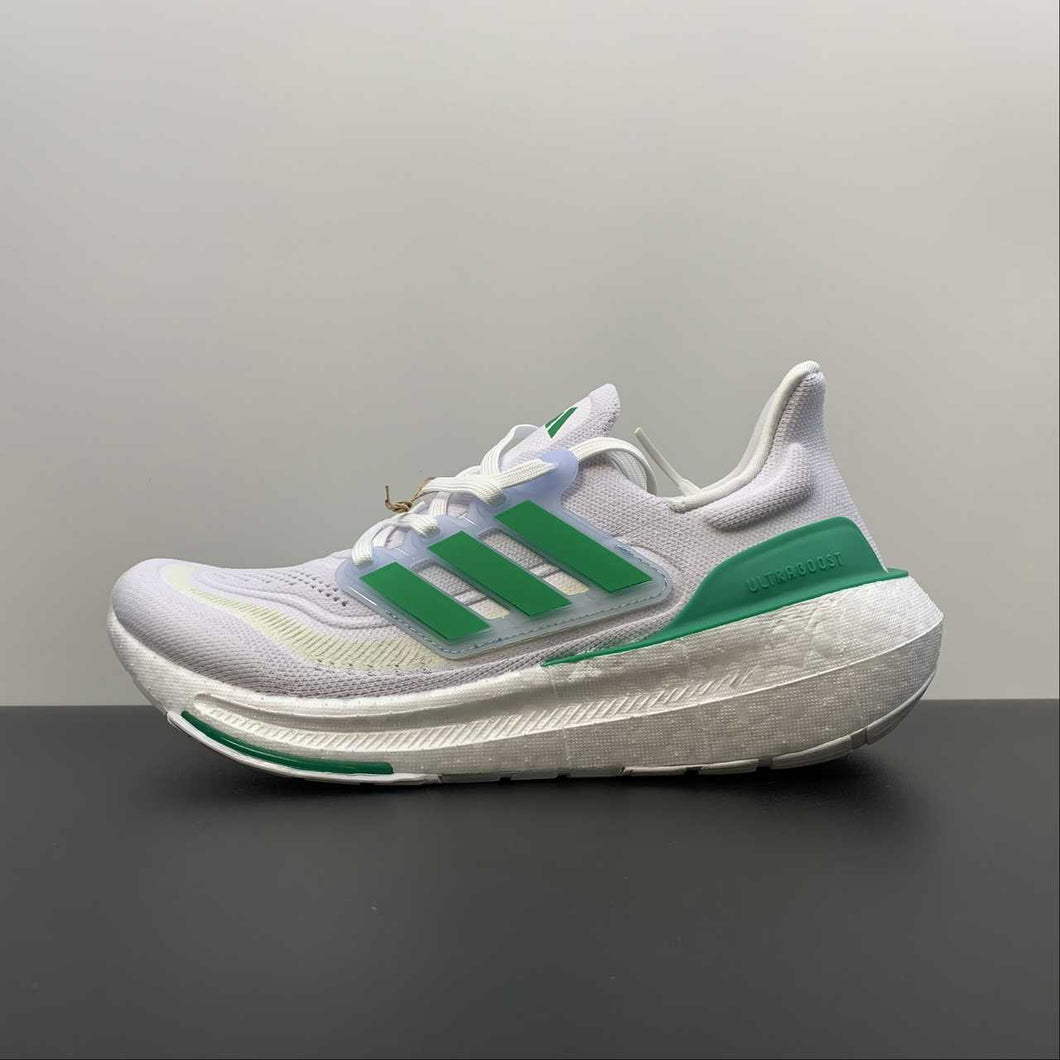 Adidas Ultraboost Light White Tint Court Green Blue Dawn HQ6350