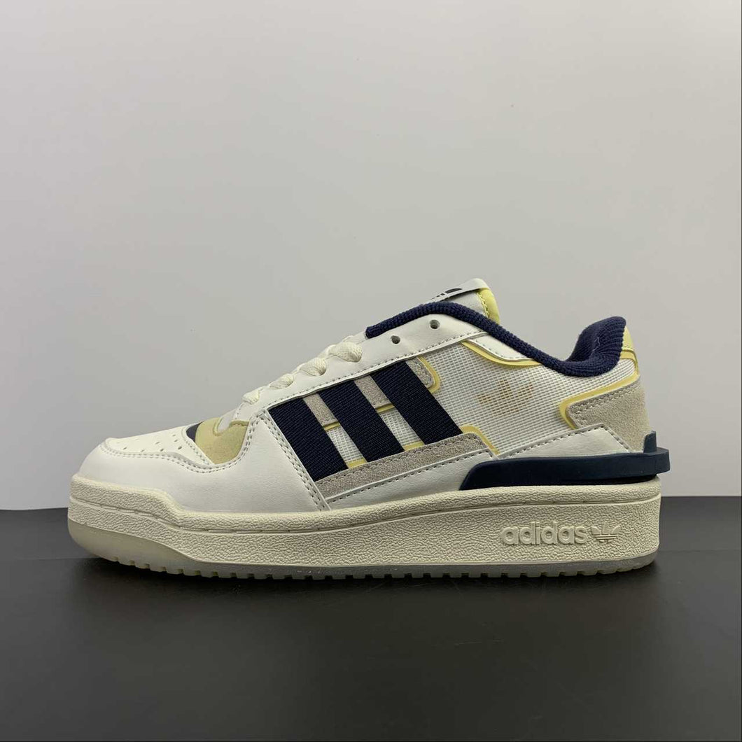 Adidas Forum Exhibit Low Off White Shadow Navy Chalk White GX4121