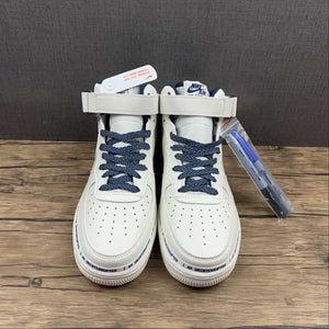 Uninterrupted x Air Force 1 07 Mid White Blue NU8802-303