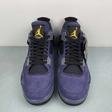 Cargar imagen en el visor de la galería, Air Jordan 4 Retro ASW Lakers Imperial Purple FV5029-500

