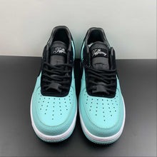 Cargar imagen en el visor de la galería, Air Force 1 Low 1837 Tiffany Blue Black DZ1382-002
