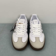 Cargar imagen en el visor de la galería, Adidas Samba OG Cloud White Silver Metallic Grey One JI2725
