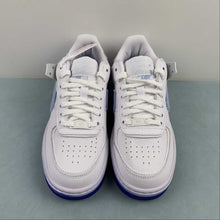 Cargar imagen en el visor de la galería, Air Force 1 Shadow Chenille Swoosh White Blue Tint FJ4567-100
