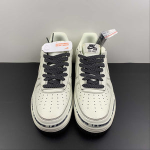 Air Force 1 07 Low x Uninterrupted MORE THAN White Black UY5696-332