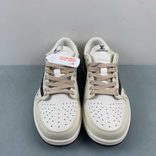 Cargar imagen en el visor de la galería, Fragment Design x Travis Scott x Air Jordan 1 Low OG SP LV Off White Beige Black LI5188-006
