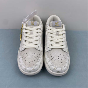 Gucci x SB Dunk Low Off White Gray Gold FC1688-159